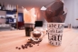 Preview: Coffee to go Mug "Schrift auf weiss"